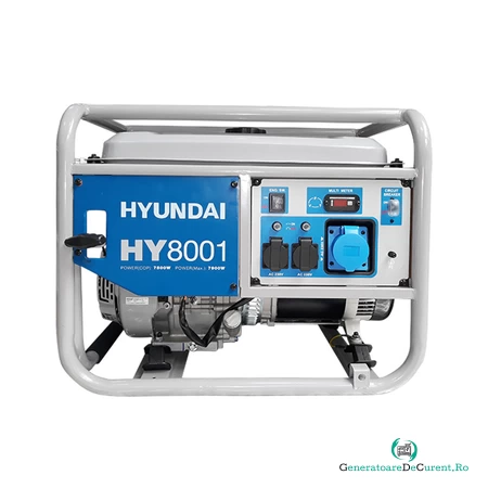 Generator de curent monofazic 7,5 kW HYUNDAI HY8001 la 3,830.31 lei ron