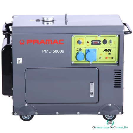 Generator monofazic 5.0Kw , 230V, 50Hz, Diesel isonorizat la 7,688.87 lei ron